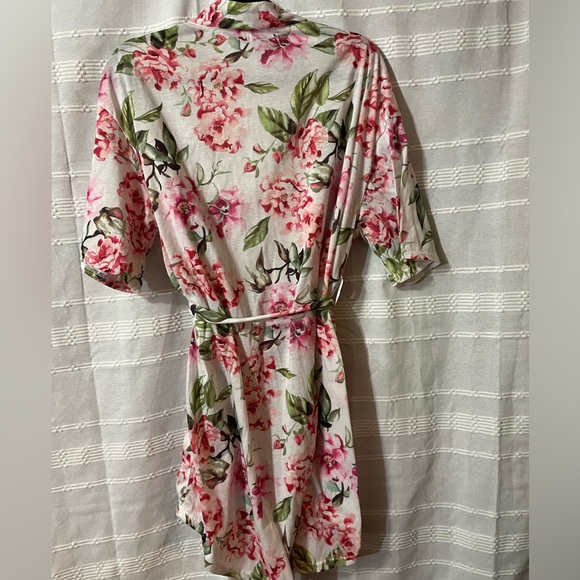 Show Me Your MUMU Bri Flora Robe Duster Women’s Sz 0/S 20.00 - Picture 2 of 3